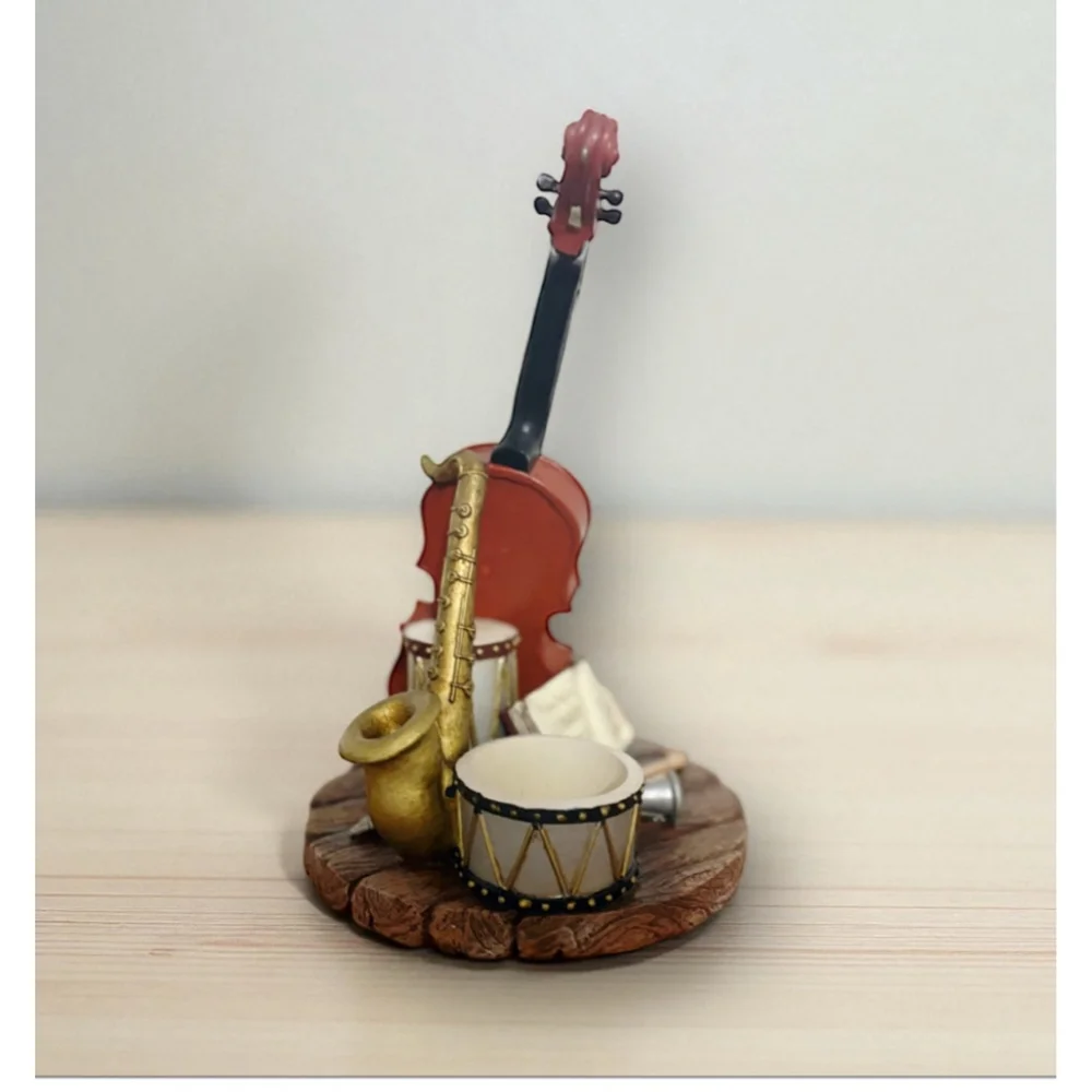 Violin Vintage Collectible Decorative Musical Table Top Display